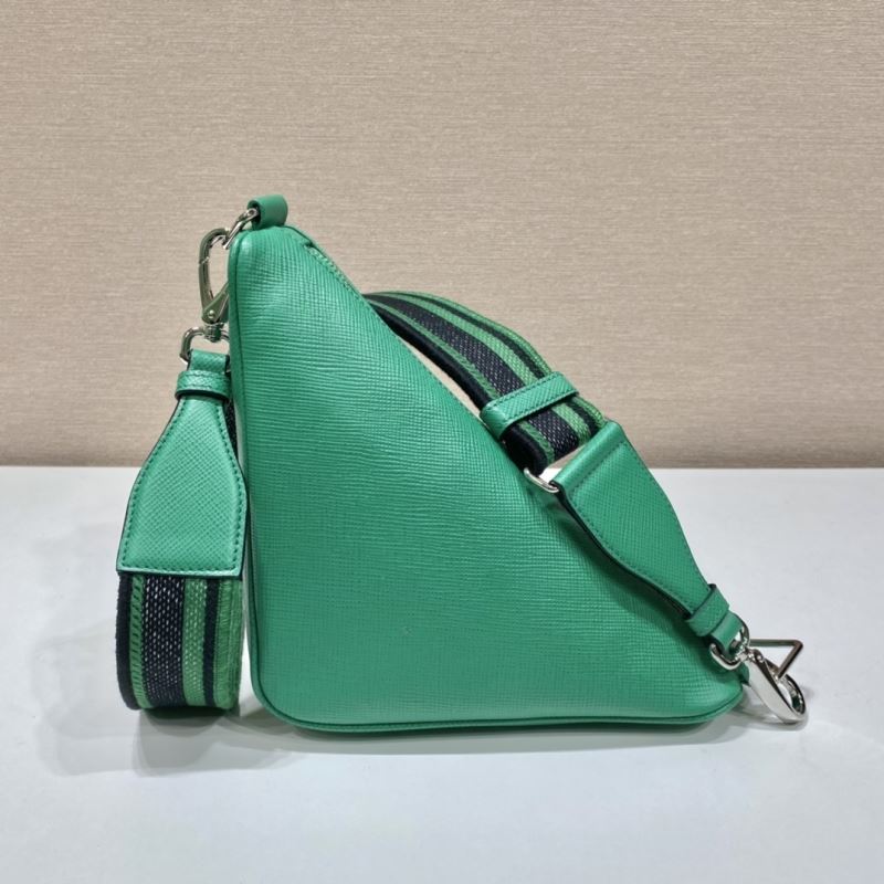 Pra*a triangle pouch